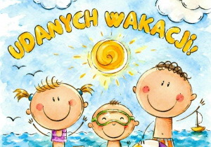 Życzenia wakacyjne.
