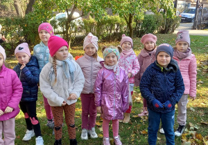 Grupa Jagódek w ogrodzie przedszkolnym.