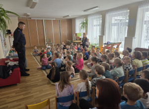 Odwiedził nas pan policjant