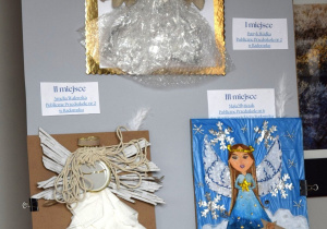 Wystawa trzech nagrodzonych prac.