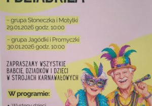 zaproszenie na Dzień Babci i Dziadka