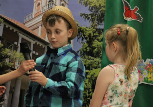 Igor i Hania w przedstawieniu.