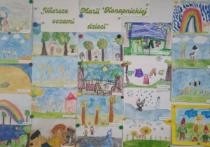 Prace plastyczne dzieci.